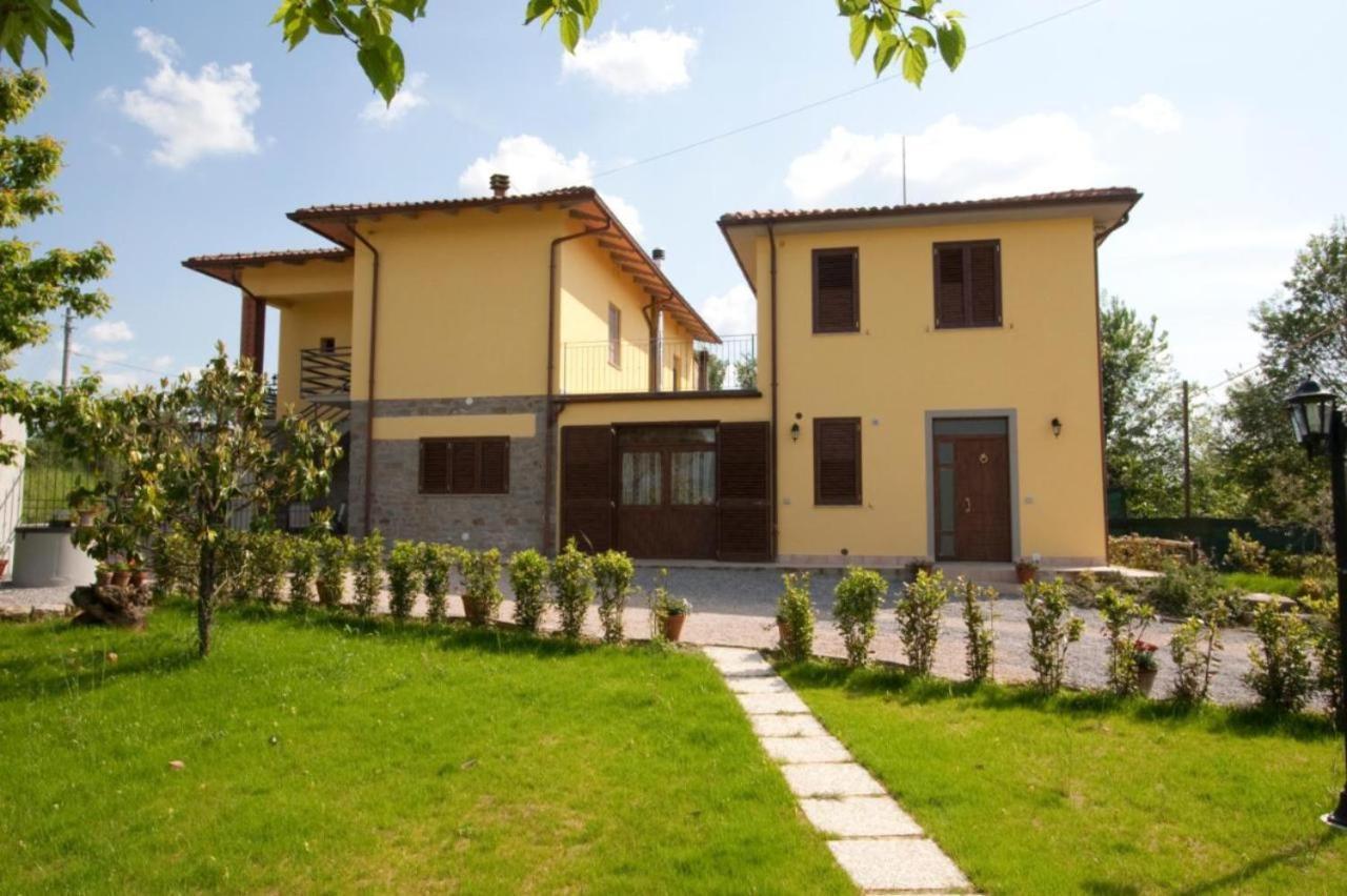 Вилла Papa Giuseppe La Terrazza Кортона Экстерьер фото